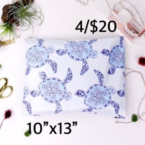 4/$20 -20 Turtle Poly mailer 10”x13”